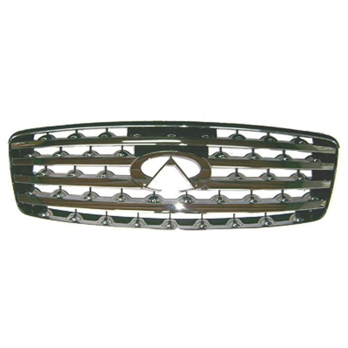 2003-2005 INFINITI FX35 Grille W/O Sport Pkg Assembly - IN1200110-Partify-Painted-Replacement-Body-Parts