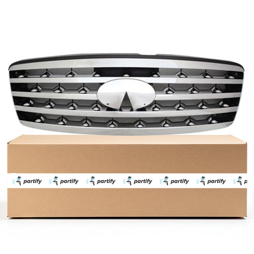 2006-2008 INFINITI FX35 CAPA Certified Grille W/O Sport Pkg Assembly - IN1200120C-Partify-Painted-Replacement-Body-Parts