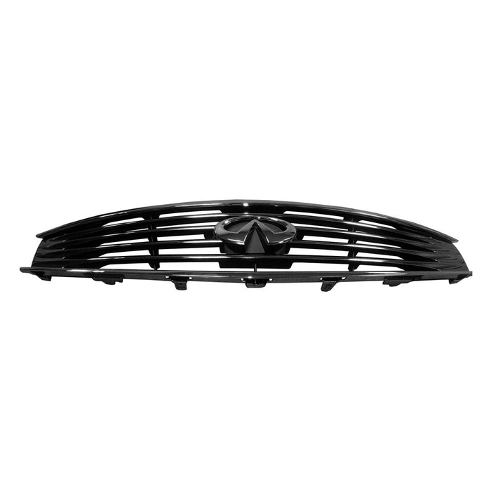 2008-2015 INFINITI G37/Q60 Base/IPL/Sport Grille W/O Aero Pkg Assembly Convertible/Coupe - IN1200122-Partify-Painted-Replacement-Body-Parts