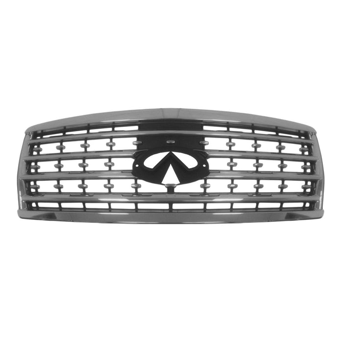 2008-2010 INFINITI QX56 Grille Assembly - IN1200130-Partify-Painted-Replacement-Body-Parts
