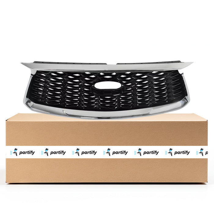 2022-2024 INFINITI QX60 Autograph/Luxe/Sensory CAPA Certified Grille Assembly - IN1200142C-Partify-Painted-Replacement-Body-Parts