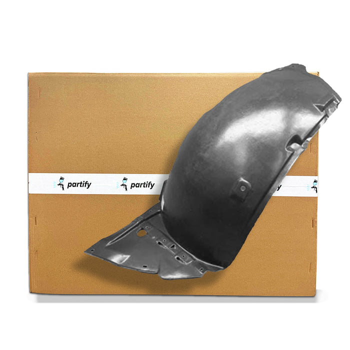 2008-2010 INFINITI G37 Base CAPA Certified Driver Side Fender Liner W/O Premium Pkg Front Convertible/Coupe - IN1248114C-Partify-Painted-Replacement-Body-Parts