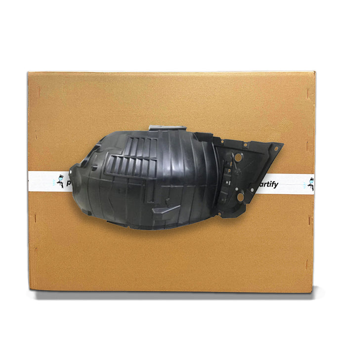 2014-2022 Infiniti Q50 Sedan Front CAPA Certified Passenger Side Fender Liner Forward - IN1249128C-Partify-Painted-Replacement-Body-Parts