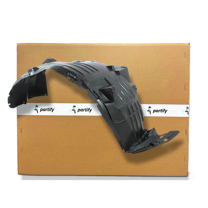 2004-2006 INFINITI QX56 Front CAPA Certified Passenger Side Fender Splash Shield Plastic Liner - IN1251113C-Partify-Painted-Replacement-Body-Parts