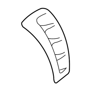 Front Passenger Side Fender Insert image