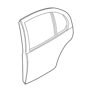 Rear Driver Side Door Shell image