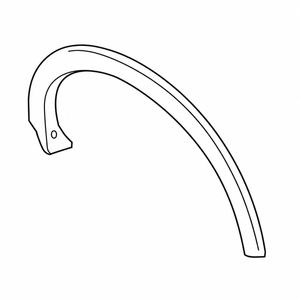Rear Passenger Side Wheel Arch Molding image