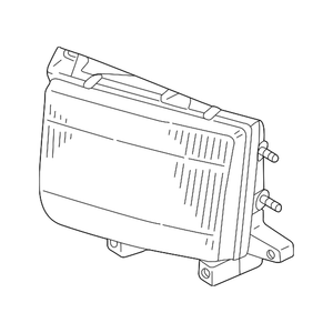 Driver Side Headlight Lens Housing image