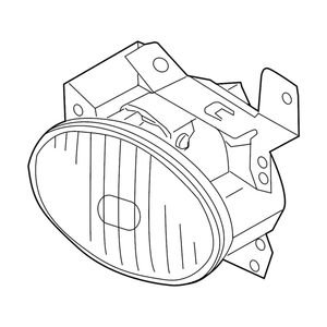 Passenger Side Fog Light Assembly image