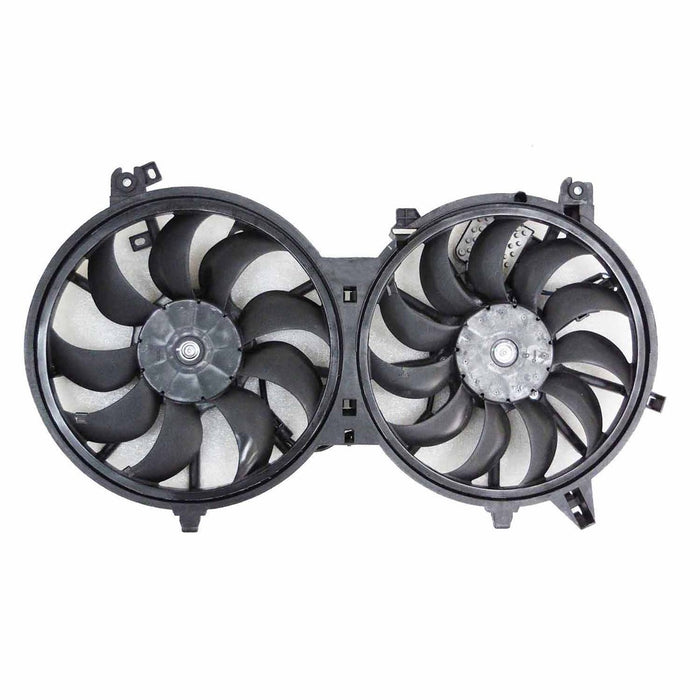 2008-2017 INFINITI EX35/EX37/FX35/FX37/FX50/G25/G37/M37/M56/Q40/Q60/Q70/Q70L/QX50/QX70/Nissan 370Z Engine Cooling Fan Assembly 3.7L V6 Convertible/Coupe/Sedan - IN3115111-Partify-Painted-Replacement-Body-Parts