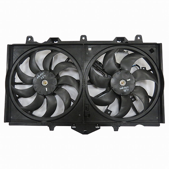 2014-2018 INFINITI Q50 Base/Hybrid/Hybrid Luxe/Hybrid Premium/Hybrid Sport/Sport Engine Cooling Fan Assembly 3.5L V6/3.7L V6 - IN3115112-Partify-Painted-Replacement-Body-Parts