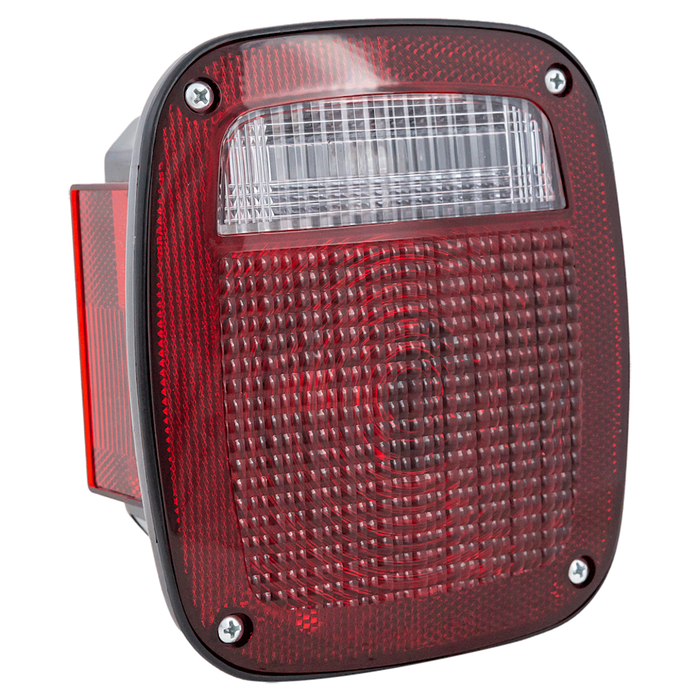 1991-1997 Jeep Wrangler Driver Side Tail Light Assembly - CH2800120-Partify-Painted-Replacement-Body-Parts