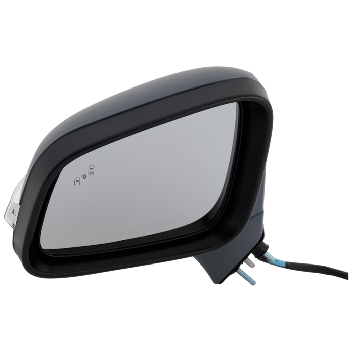 2014-2016 Buick Encore Driver Side Door Mirror Power W/Signal Lamp W/Blind Spot Detection W/O Memory Assembly - GM1320554-Partify-Painted-Replacement-Body-Parts