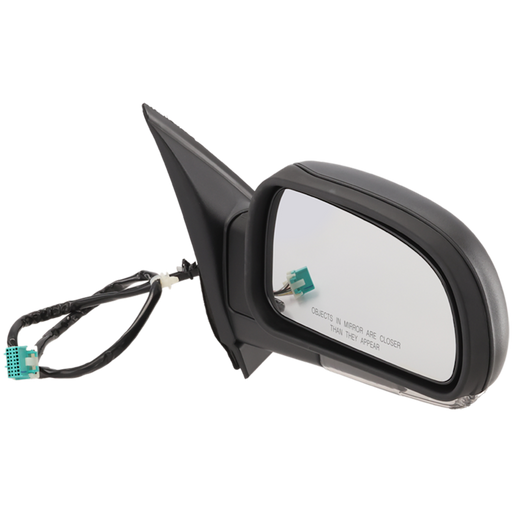 2006-2009 Chevrolet Trailblazer/GMC Envoy/Buick Rainier Passenger Side Door Mirror Power Heated W/Signal Lamp Pwr Folding Clear Lens Textured Assembly - GM1321394-Partify-Painted-Replacement-Body-Parts