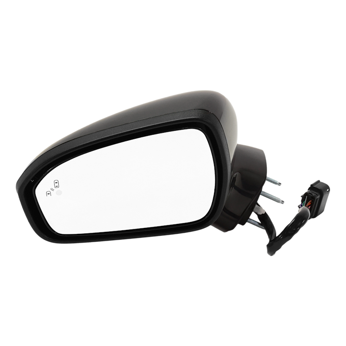 2017-2019 Ford Fusion Energi Platinum/Energi SE/Energi SEL/Energi Titanium/Platinum Hybrid/S Hybrid/SE Hybrid/SE LUX Hybrid/SEL Hybrid/Titanium Hybrid Driver Side Door Mirror Htd To 9-3-18 W/S/L W/Blis W/Mem W/P/L W/Cvr Assembly - FO1320624-Partify-Painted-Replacement-Body-Parts