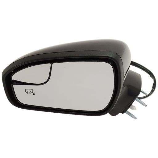 2018-2020 Ford Fusion Energi Platinum/Energi SE/Energi SEL/Energi Titanium/Platinum Hybrid/S Hybrid/SE Hybrid/SE LUX Hybrid/SEL Hybrid/Titanium Hybrid Driver Side Door Mirror Heated W/S/L W/O Blis W/Memory W/P/L W/Cover - FO1320623-Partify-Painted-Replacement-Body-Parts