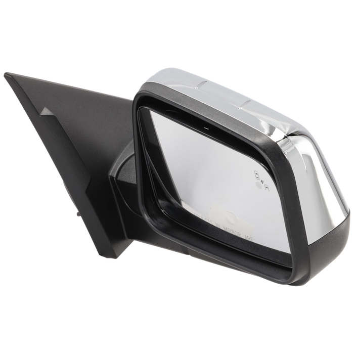 2011-2015 Ford Edge Passenger Side Door Mirror Power Heated W/Puddle Lamp W/Bsd Chrome - FO1321730-Partify-Painted-Replacement-Body-Parts