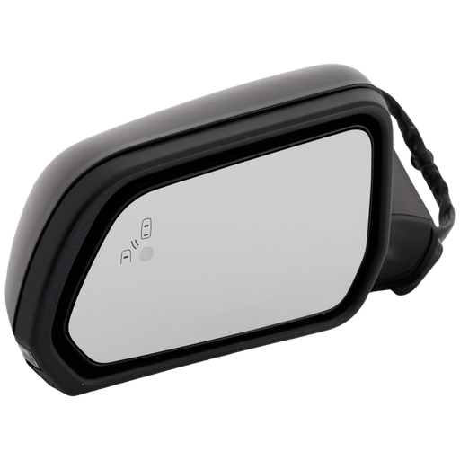 2015-2020 Ford Mustang Driver Side Door Mirror Heated W/Signal Lamp W/Memory W/Cover Assembly - FO1320603-Partify-Painted-Replacement-Body-Parts