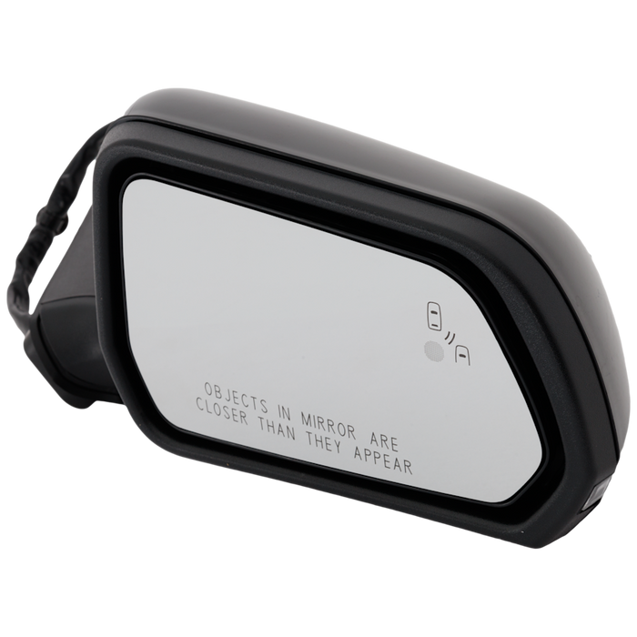 2015-2020 Ford Mustang Passenger Side Door Mirror Heated W/Signal Lamp W/Memory W/Cover Assembly - FO1321603-Partify-Painted-Replacement-Body-Parts