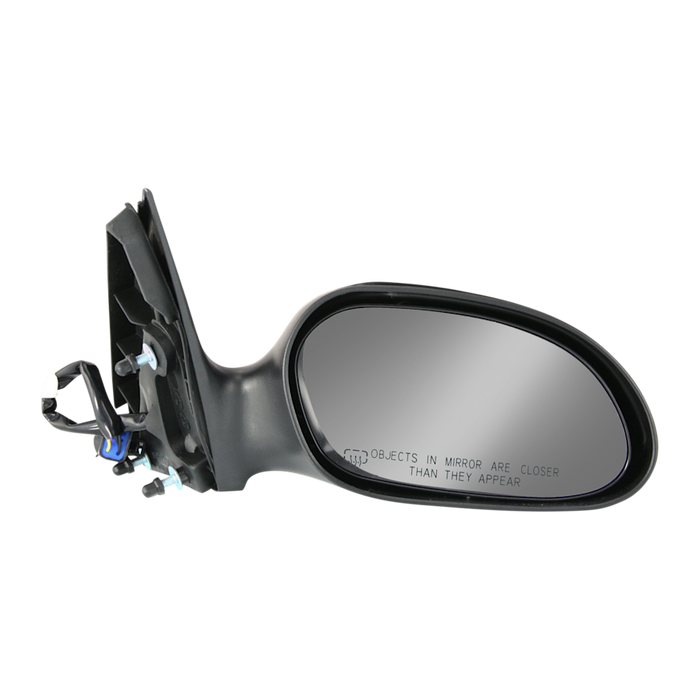 2002-2006 Ford Taurus Passenger Side Door Mirror Heated W/Puddle Lamps Smooth W/Textured Covers Assembly - FO1321297-Partify-Painted-Replacement-Body-Parts