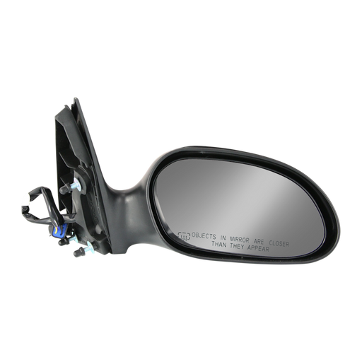 2002-2006 Ford Taurus Passenger Side Door Mirror Heated W/Puddle Lamps Smooth W/Textured Covers Assembly - FO1321297-Partify-Painted-Replacement-Body-Parts