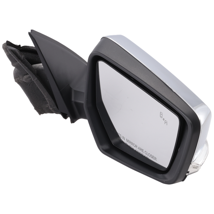 2014-2020 Chevrolet Impala LT/Premier Passenger Side Door Mirror W/Auto Dimmer W/O Dimming W/Cover Chrome Assembly - GM1321641-Partify-Painted-Replacement-Body-Parts