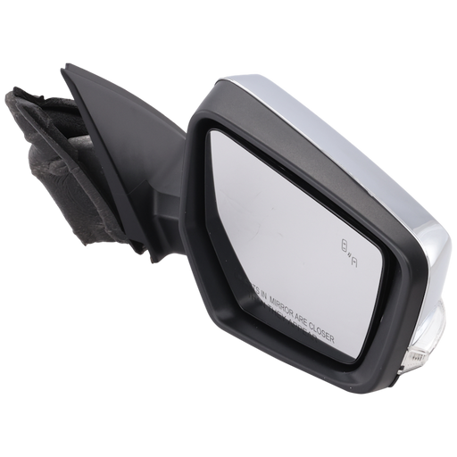 2014-2020 Chevrolet Impala LT/Premier Passenger Side Door Mirror W/Auto Dimmer W/O Dimming W/Cover Chrome Assembly - GM1321641-Partify-Painted-Replacement-Body-Parts