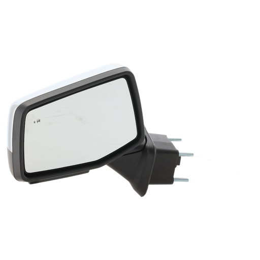 2019-2024 GMC Sierra 1500/1500 Limited Driver Side Door Mirror Pwr Folding W/O Surround View Camera W/Blind Spot Chrome Assembly - GM1320631-Partify-Painted-Replacement-Body-Parts