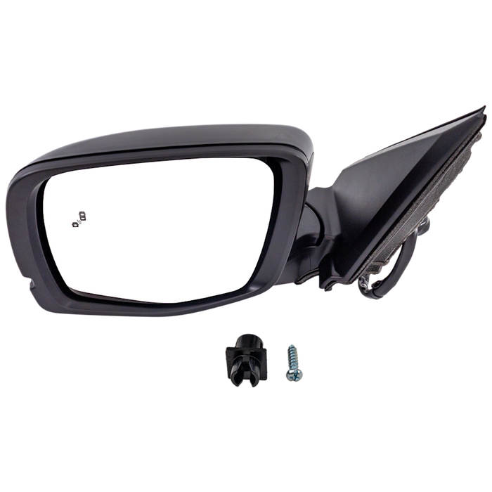 2023-2025 Honda Pilot EX-L/Touring Driver Side Door Mirror W/Signal Lamp W/Memory W/Bsd W/Cover - HO1320365-Partify-Painted-Replacement-Body-Parts