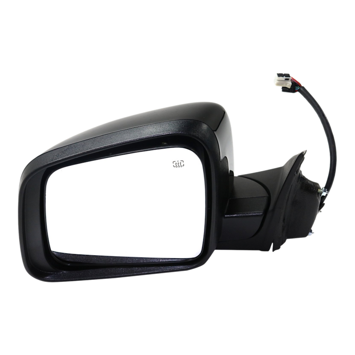 2011-2013 Jeep Grand Cherokee Driver Side Door Mirror Power Heated W/O Blind Spot Detection W/Memory Assembly - CH1320395-Partify-Painted-Replacement-Body-Parts