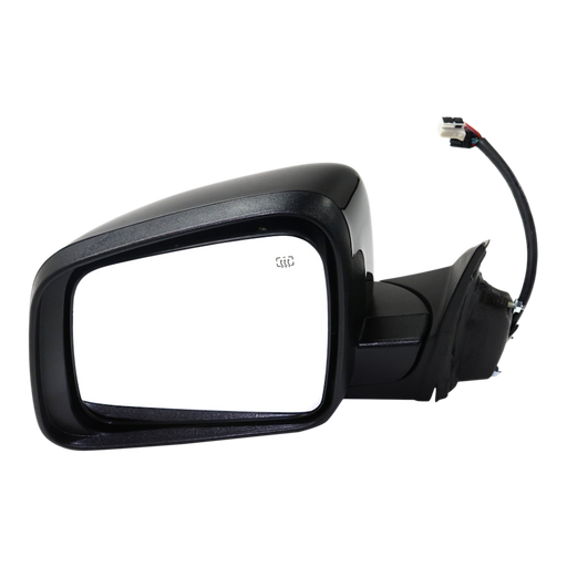 2011-2013 Jeep Grand Cherokee Driver Side Door Mirror Power Heated W/O Blind Spot Detection W/Memory Assembly - CH1320395-Partify-Painted-Replacement-Body-Parts
