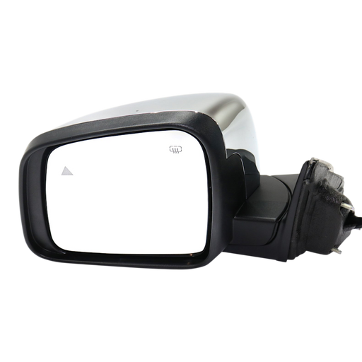 2014-2022 Jeep Grand Cherokee/Cherokee WK Driver Side Door Mirror - CH1320416-Partify-Painted-Replacement-Body-Parts