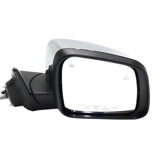 2014-2022 Jeep Grand Cherokee/Cherokee WK Passenger Side Door Mirror - CH1321416-Partify-Painted-Replacement-Body-Parts