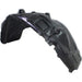 2006-2010 Jeep Commander Front Passenger Side Fender Liner - CH1251129-Partify-Painted-Replacement-Body-Parts