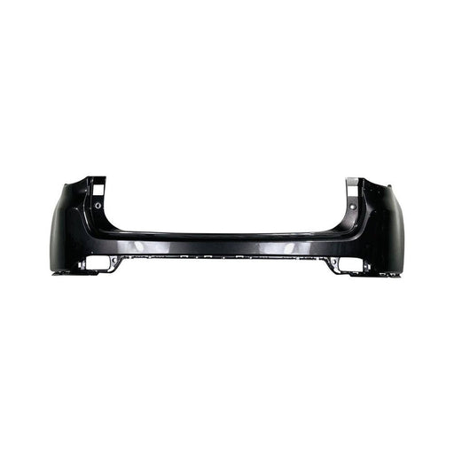 2017-2021 Jeep Compass Rear Bumper Without Sensor Holes & Without Blind Spot Brackets - CH1114104-Partify-Painted-Replacement-Body-Parts