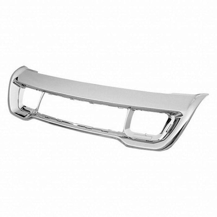 2014-2016 Jeep Grand Cherokee Lower Grille Frame Front All Chrome Overland/Limited/Laredo Code Mfd Or Mfe - CH1037107-Partify-Painted-Replacement-Body-Parts