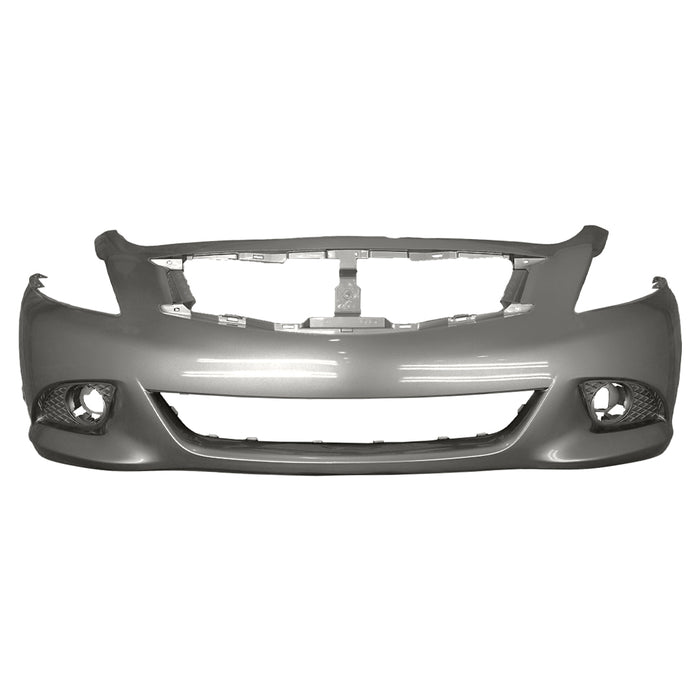2010-2013 Infiniti G37/G25/Q40 Sedan Base/Journey Front Bumper - IN1000246-Partify-Painted-Replacement-Body-Parts