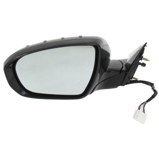 2014-2016 Kia Cadenza Driver Side Door Mirror Heated W/Signal Lamp W/Puddle Lamp W/O Memory Adjust System Assembly - KI1320171-Partify-Painted-Replacement-Body-Parts