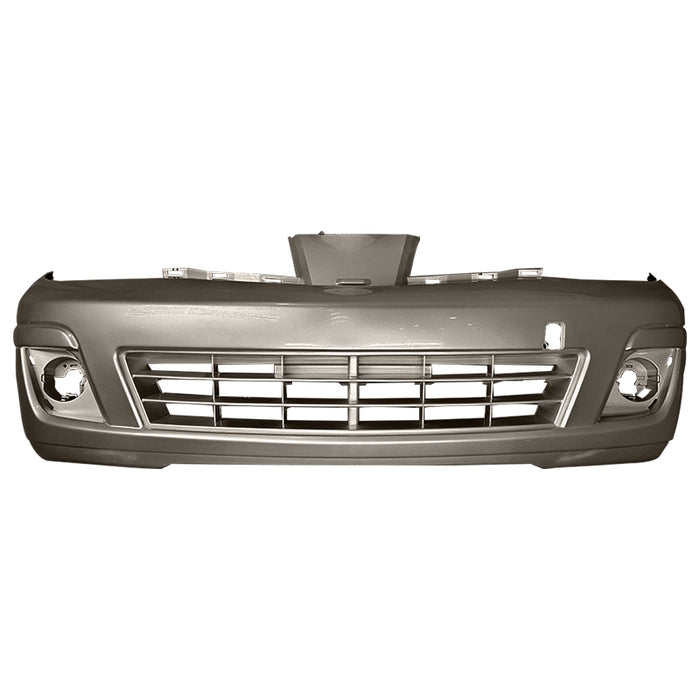 2007-2012 Nissan Versa Sedan/Hatchback Front Bumper - NI1000245-Partify-Painted-Replacement-Body-Parts