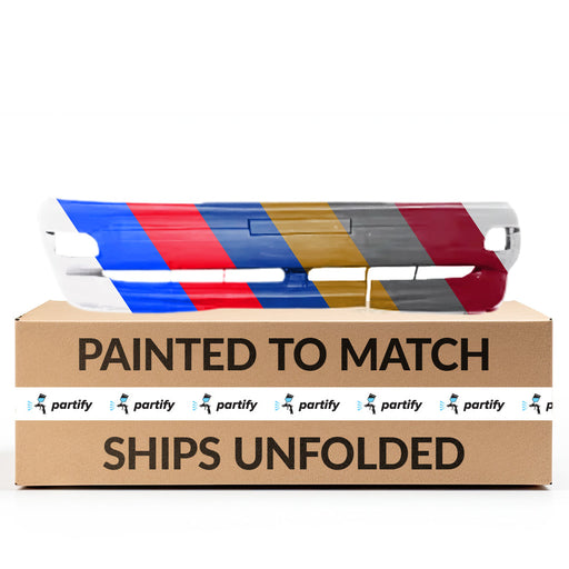 1995-1997 Kia Sephia GS/LS CAPA Certified Front Bumper From 10/94 Includes License Bracket - KI1000106C-Partify-Painted-Replacement-Body-Parts