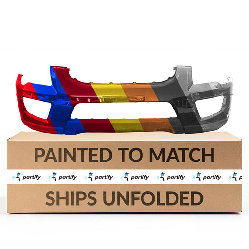 2009-2010 Kia Sportage Front Bumper W/Luxury Pkg - KI1000143-Partify-Painted-Replacement-Body-Parts