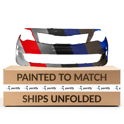 2016-2018 Kia Optima EX/LX Front Bumper - KI1000182-Partify-Painted-Replacement-Body-Parts