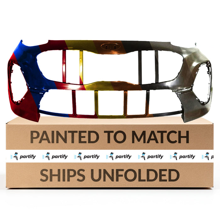 2020 KIA Sportage Front Bumper Without Sensor Holes AWD - KI1000208-Partify-Painted-Replacement-Body-Parts