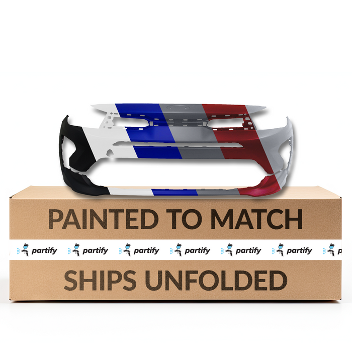 2021 Kia Rio CAPA Certified Front Bumper - KI1000216C-Partify-Painted-Replacement-Body-Parts