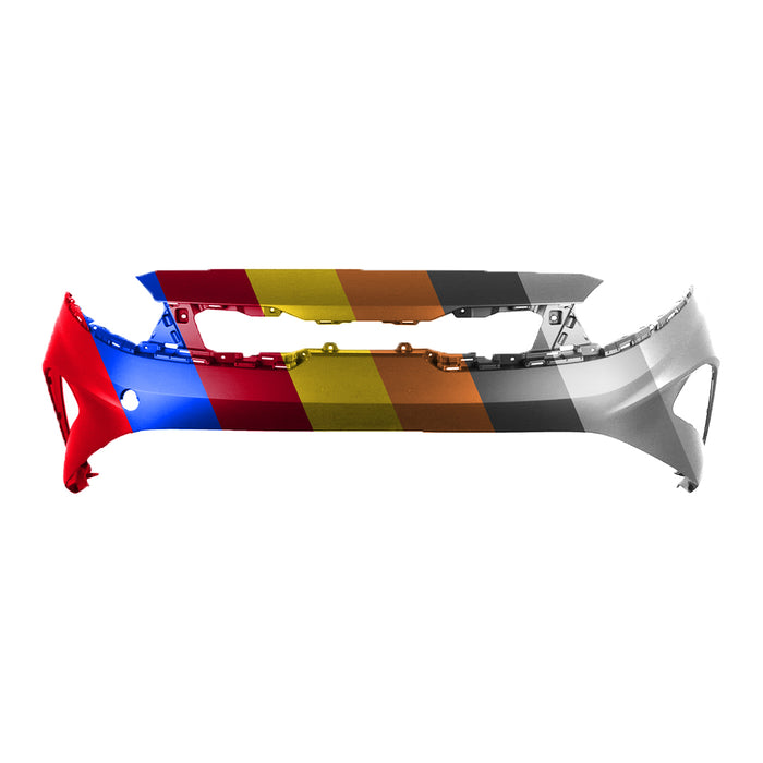 2022-2024 Kia Forte GT/GT Limited/GT Line/GT-Line Front Bumper - KI1000220-Partify-Painted-Replacement-Body-Parts