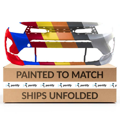 2022-2023 Kia Rio CAPA Certified Front Bumper - KI1000222C-Partify-Painted-Replacement-Body-Parts