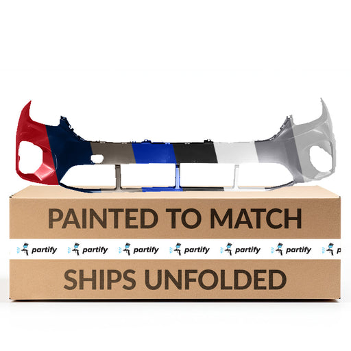 2024-2025 Kia Seltos CAPA Certified Front Upper Bumper - KI1014130C-Partify-Painted-Replacement-Body-Parts