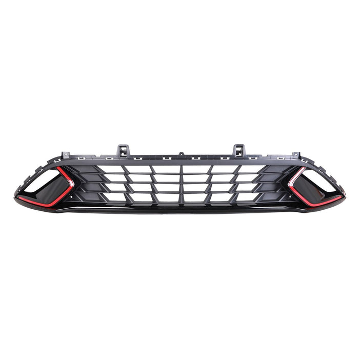 2022-2024 Kia Forte GT/GT Limited/GT Line/GT-Line Front Bumper Grille W/O Intelligent Cruise Control - KI1036198-Partify-Painted-Replacement-Body-Parts
