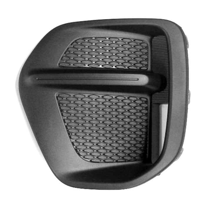 2017-2019 Kia Sportage Front Driver Side Bumper Insert Fog Lamp Opening Cover W/O Fog Lamps - KI1038126-Partify-Painted-Replacement-Body-Parts