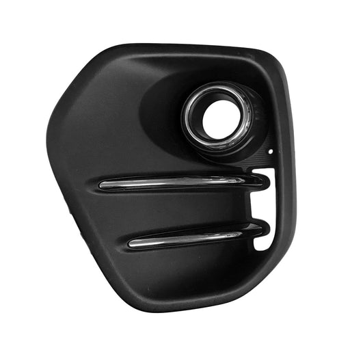 2017-2019 Kia Sportage Front Driver Side Bumper Insert Halogen Lamps Fog Lamp Bezel W/Fog Lamps Matte FWD - KI1038137-Partify-Painted-Replacement-Body-Parts